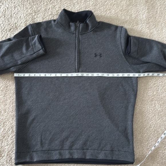 Under Armour Gray Quarter-Zip Pullover - Picture 5 of 6